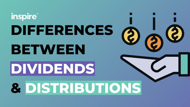 Differences Between Dividends & Distributions